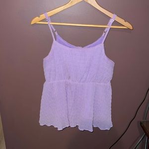 Boutique Purple Top- Size S